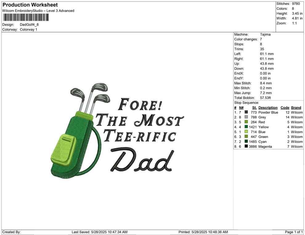 Dad Golf