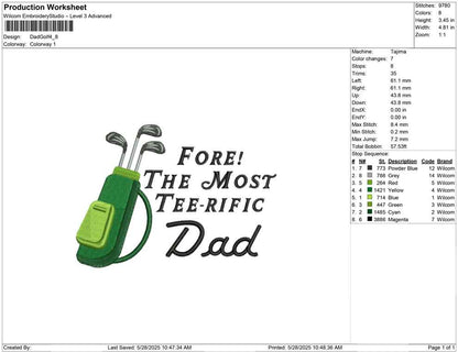 Dad Golf