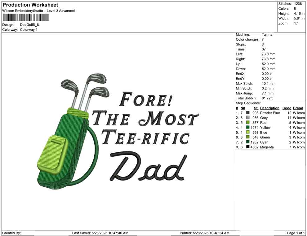 Dad Golf