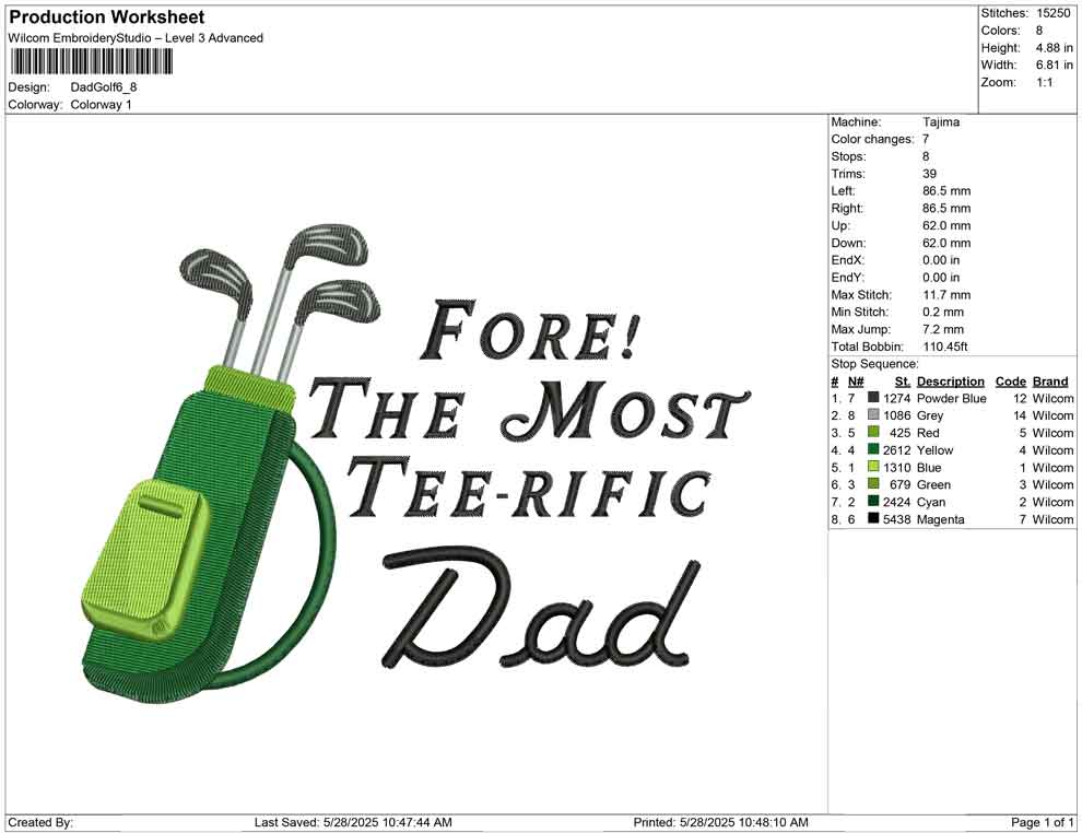 Dad Golf