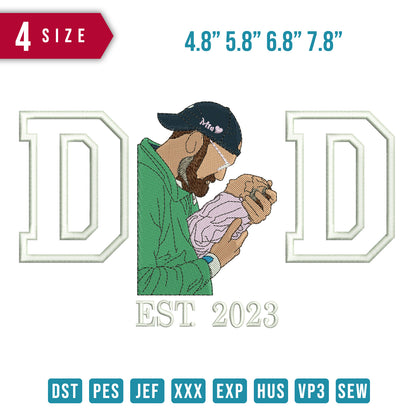 Dad Hat Baby Est 2023