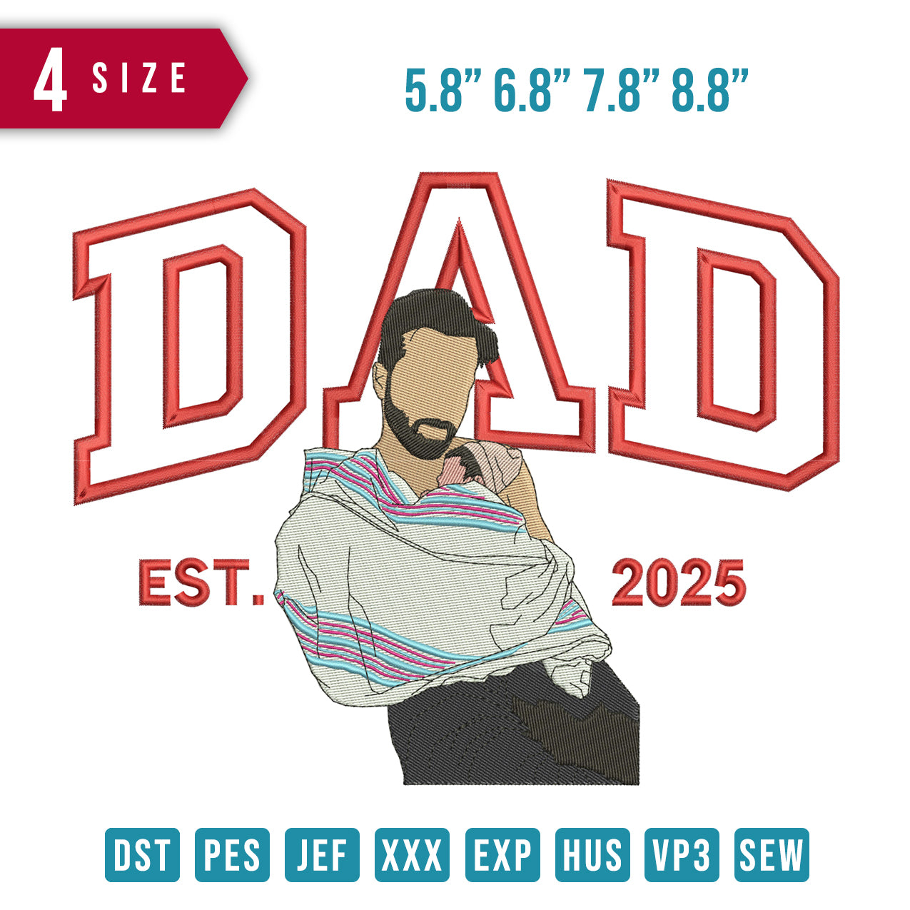 Dad Huge Baby Blanket