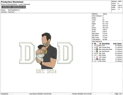 Dad Huge Baby