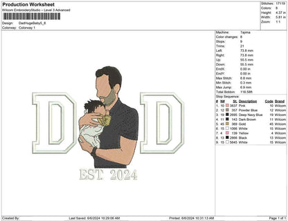 Dad Huge Baby