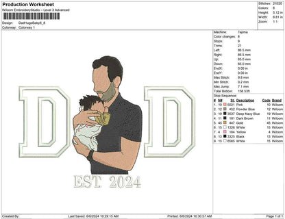 Dad Huge Baby