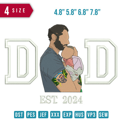 Dad Huge Baby B