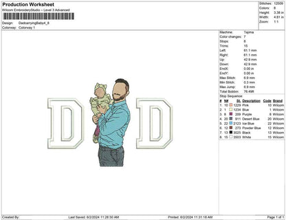 Dad Carrying Baby