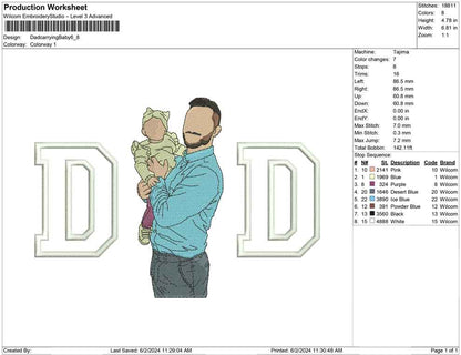 Dad Carrying Baby