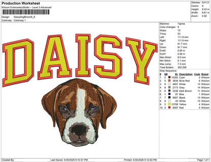Daisy Dog Brown