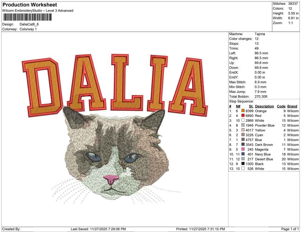 Dalia Cat