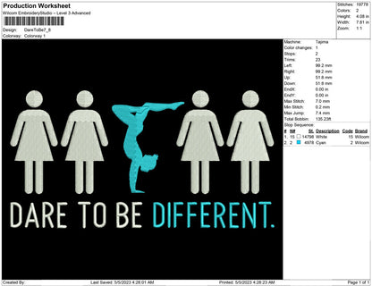 Dare To be different