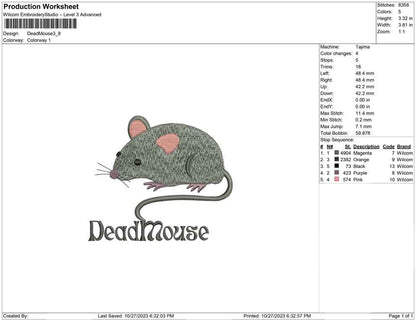 Dead Mouse