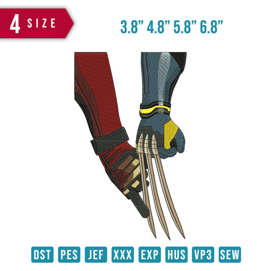 Deadpool Hand x Wolverine