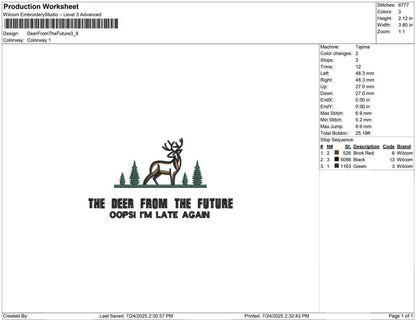 Deer From The Future