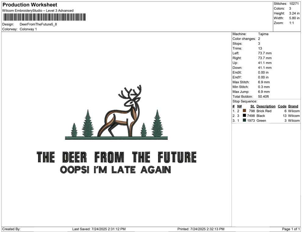Deer From The Future
