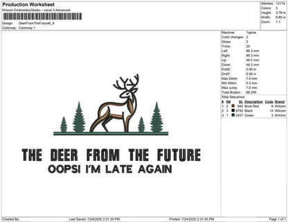 Deer From The Future