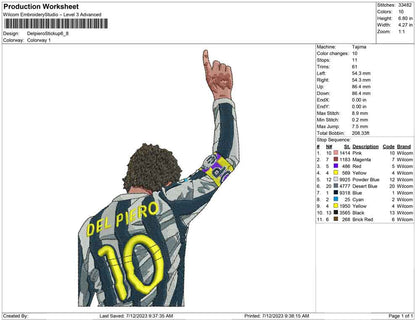 Delpiero Stick up