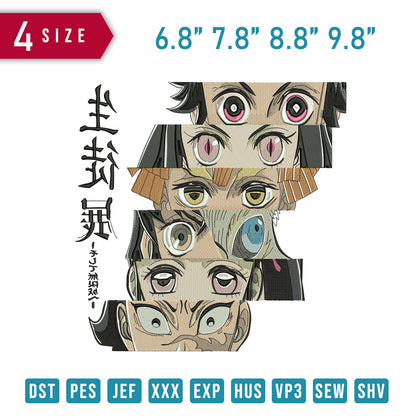 Demon Slayer Eyes A
