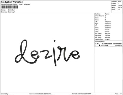Dezire