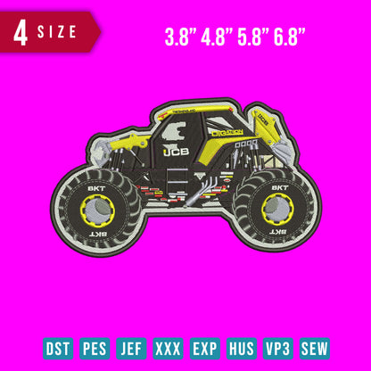 Digatron Jcb Car Patch