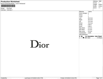 Dior original