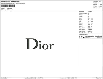 Dior original
