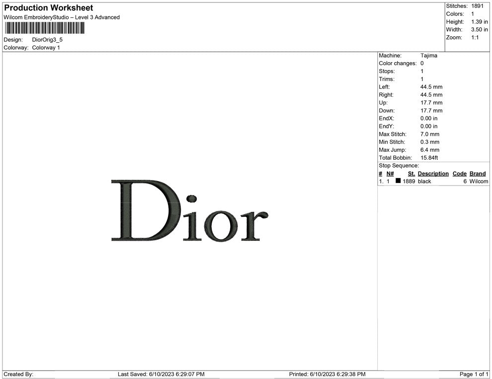 Dior original