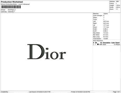Dior original