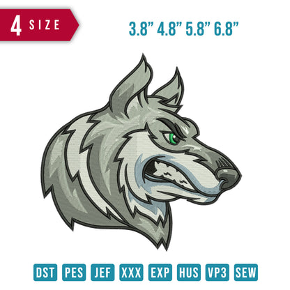 Dire Wolf head