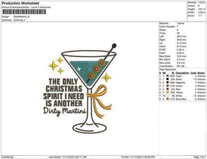 Dirty Martini