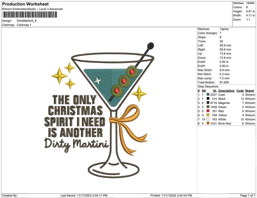Dirty Martini