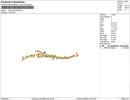 Disney Gradma Era