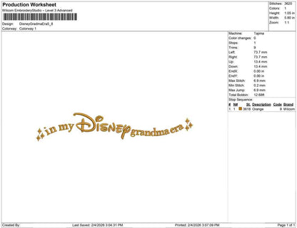 Disney Gradma Era
