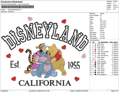 Disneyland Appliq