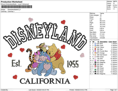 Disneyland Appliq