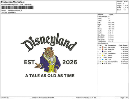 Disneyland Beast