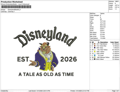 Disneyland Beast