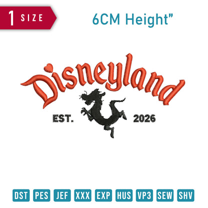 Disneyland Dragon For Hat