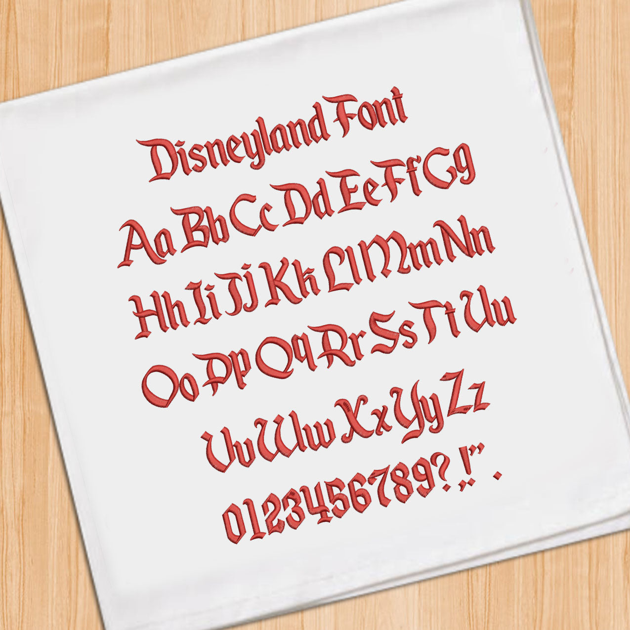 Disneyland Font