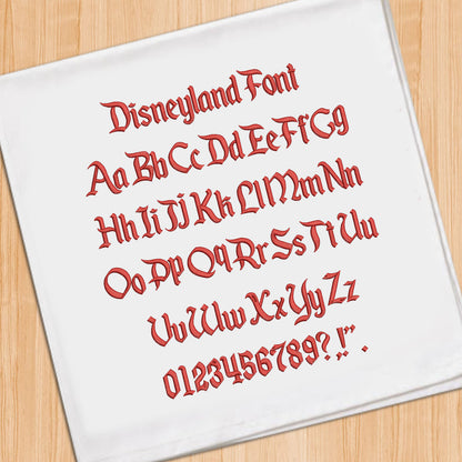 Disneyland Font