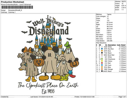 Disneyland Ghost