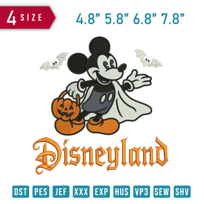 Disneyland Ghost Mouse Halloween