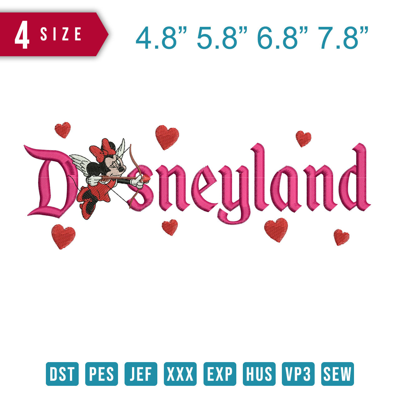 Disneyland Minnie Heart
