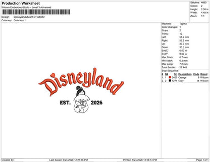 Disneyland Mulan For Hat