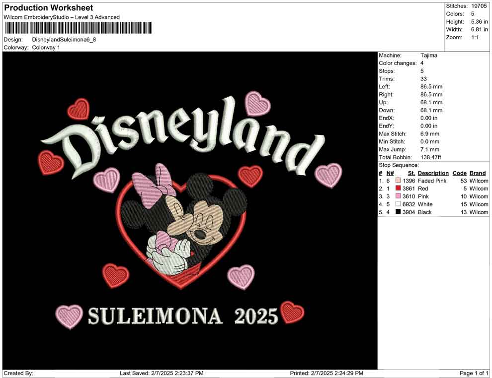 Disneyland Suleimona