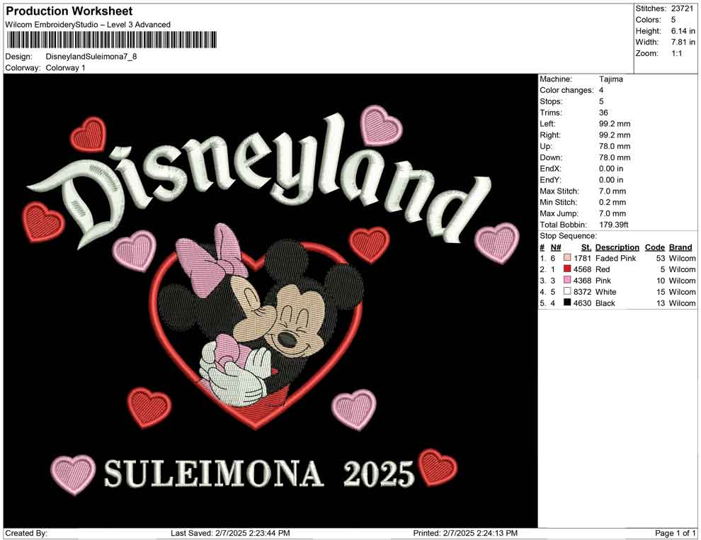 Disneyland Suleimona