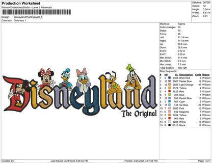 Disneyland The Original