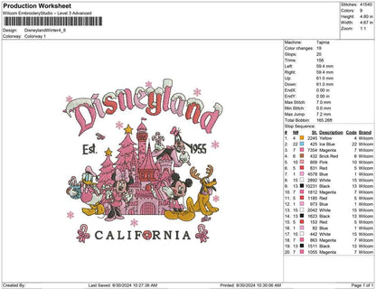 Disneyland Winter