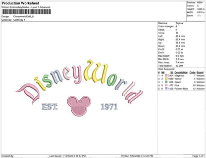 Disneyworld Est
