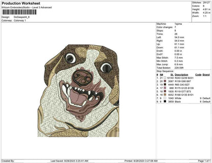 Dog Gasped